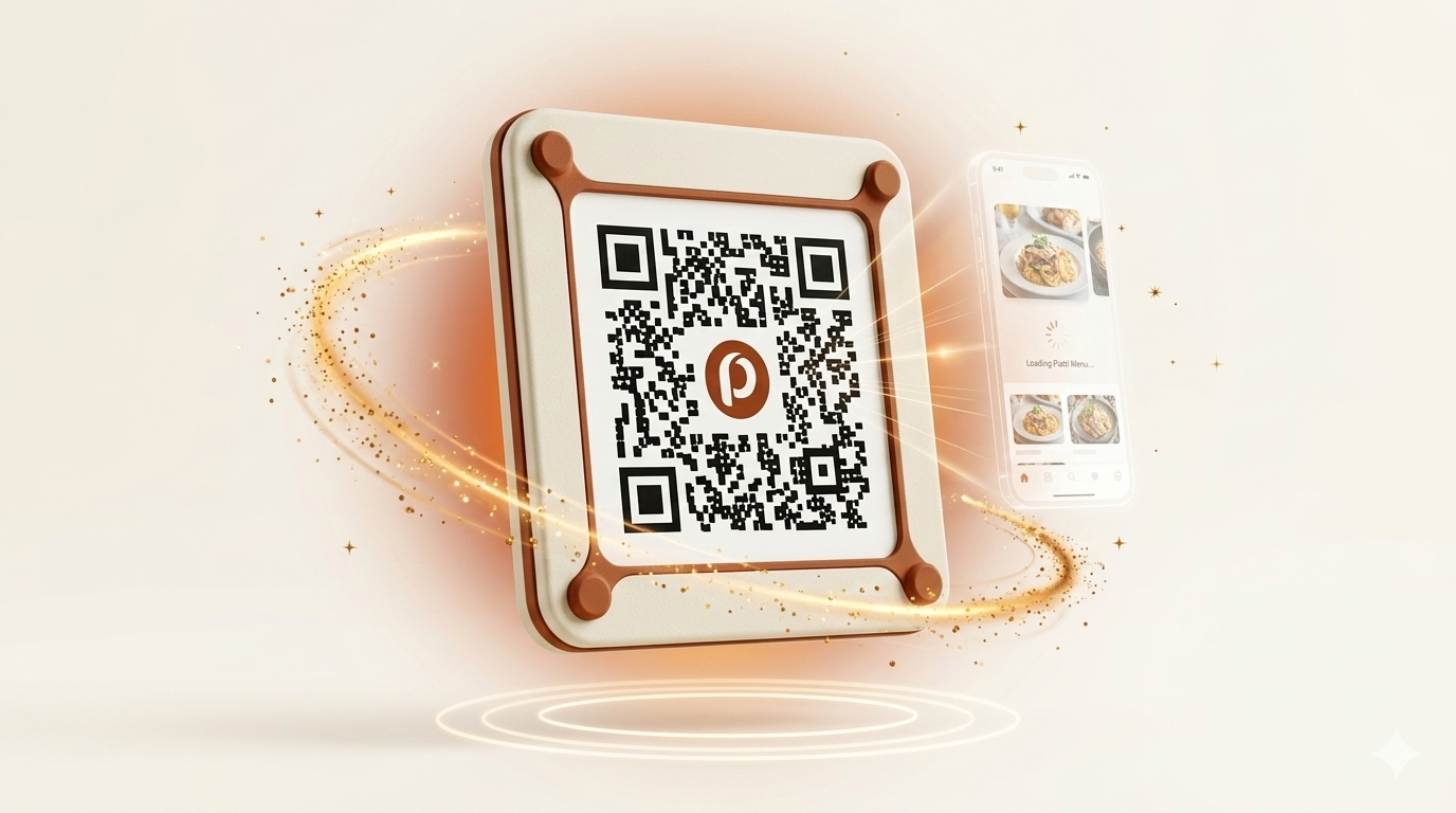 Código QR Piatti con carta digital — Escaneá y pedí desde tu celular